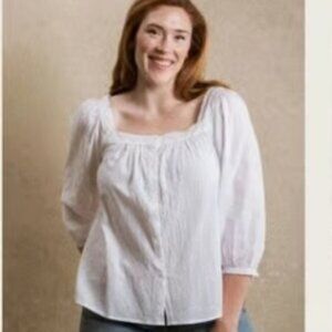 Neuflora Byron Blouse White